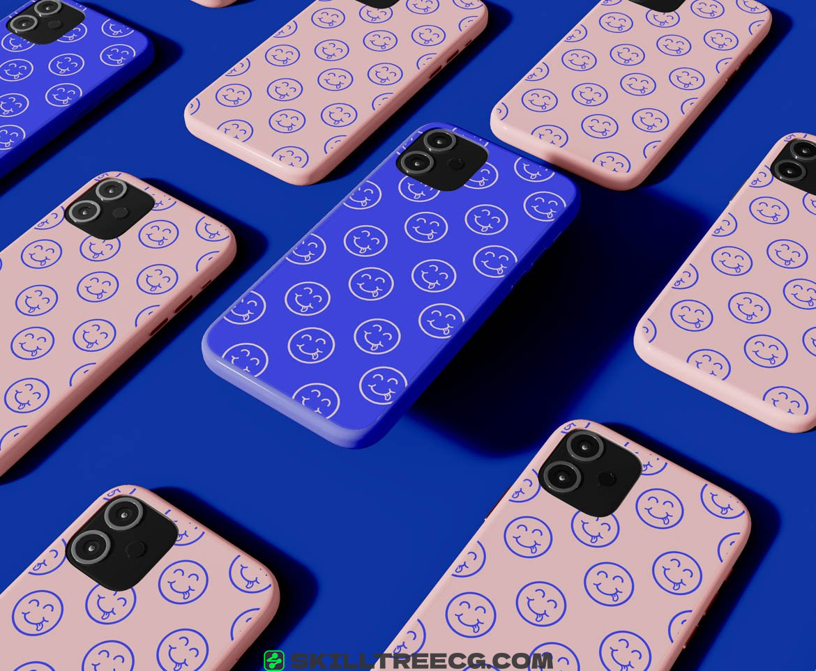 图片[4]-Smartphone Cases Mockup（668815）-技能树